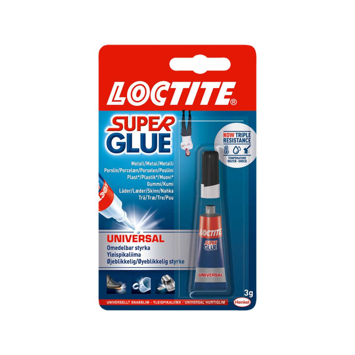 Lim Super Sekund Loctite 3 Gram