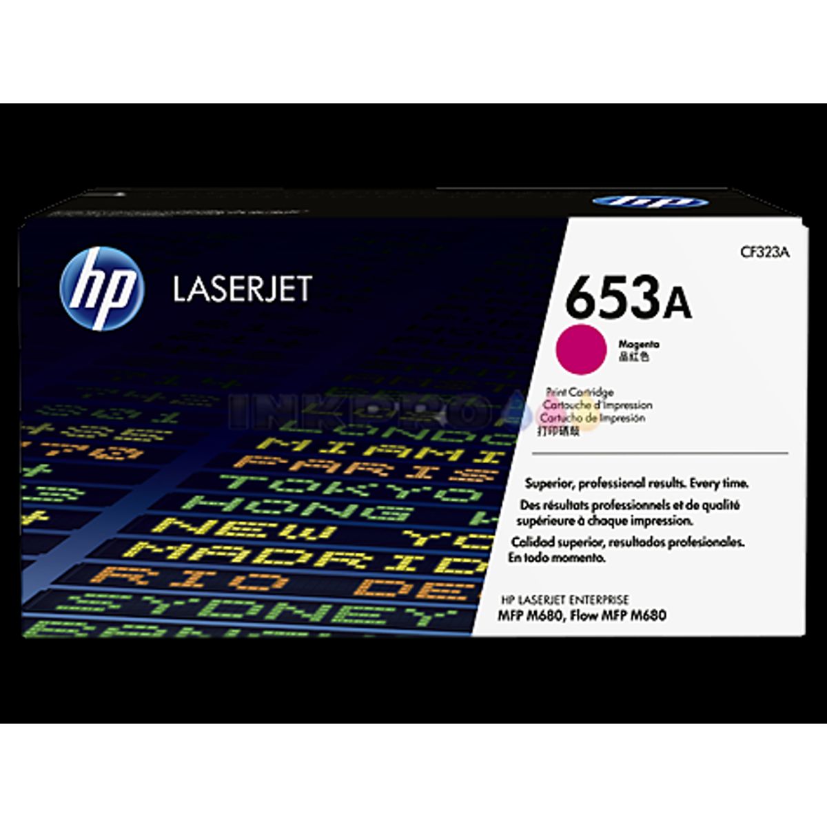 HP 653a Toner Cf323a Magenta