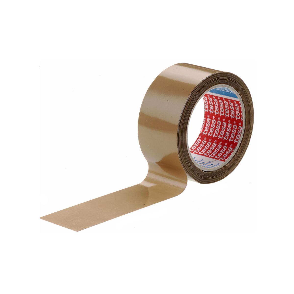 Pakketape Tesa Pvc 4120 48 mm x 66 Meter Brun