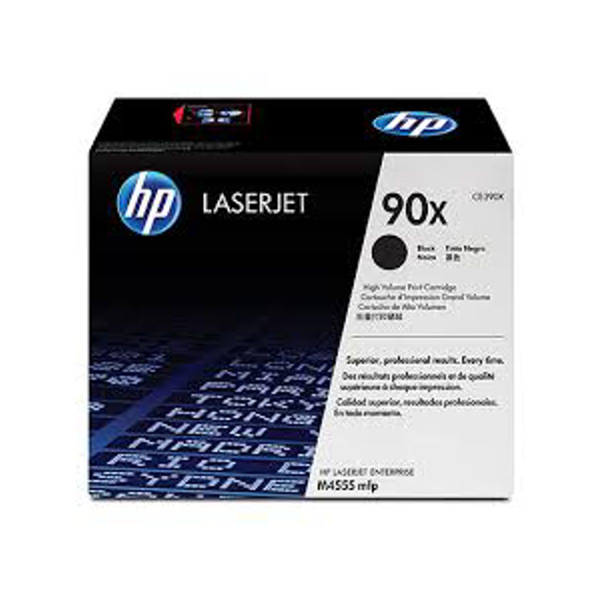 HP 90X Toner Ce390x Sort