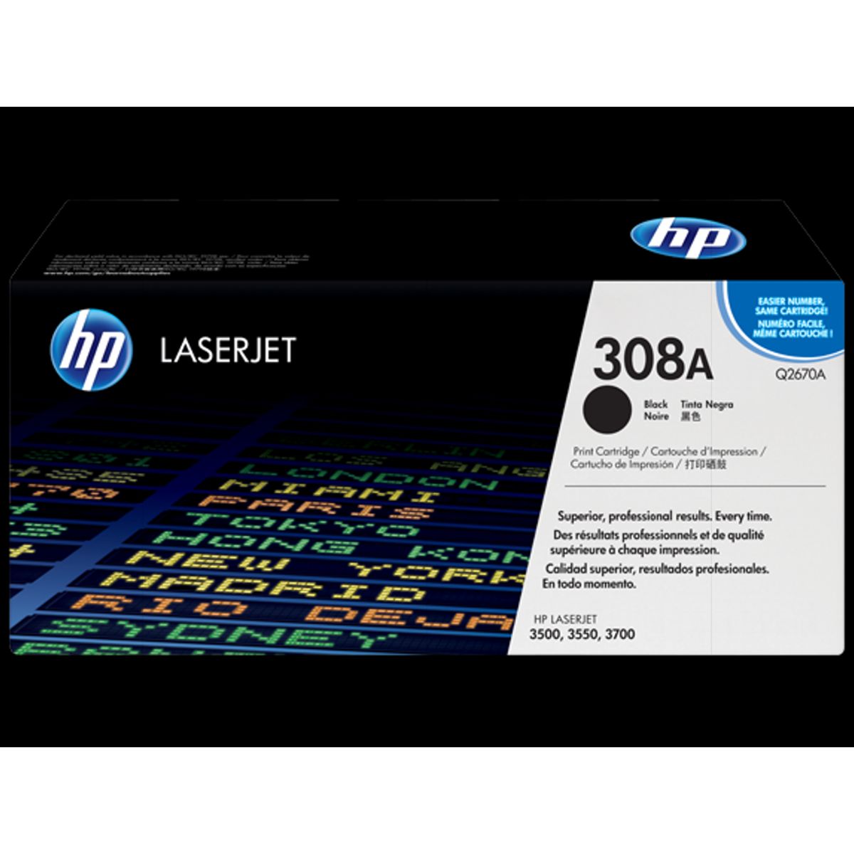 HP Toner Q2670a Sort