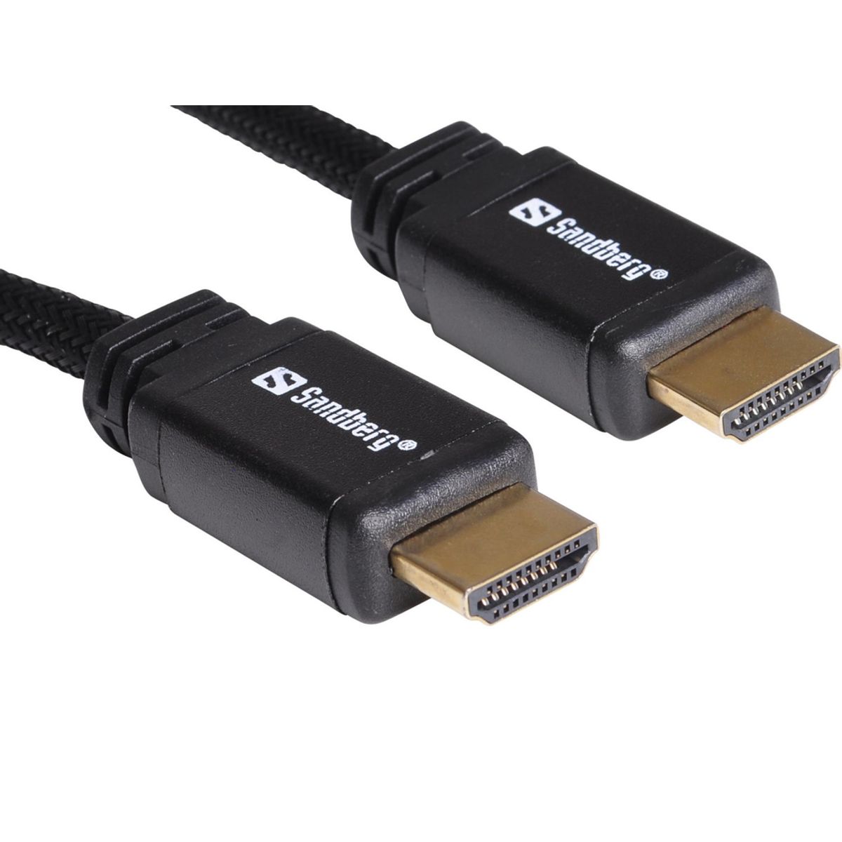 Hdmi Kabel 19m-19m Sort 2 Meter