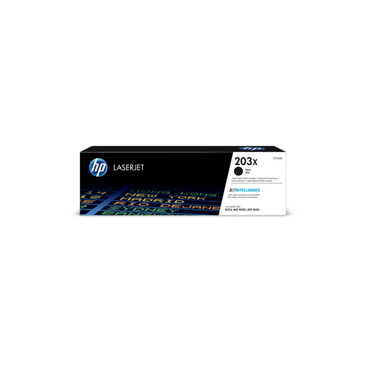 HP 203x Toner Cf540x Sort