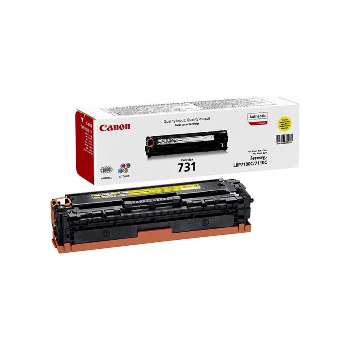 Canon Toner 731 Yellow