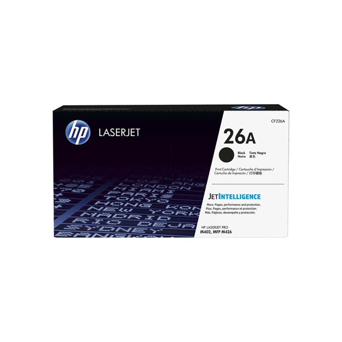 HP 26A Toner Cf226a Sort