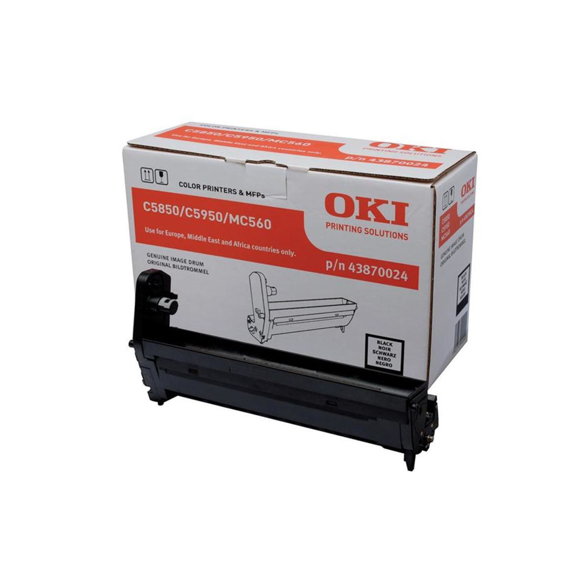 OKI Tromle C5850/5950 Sort