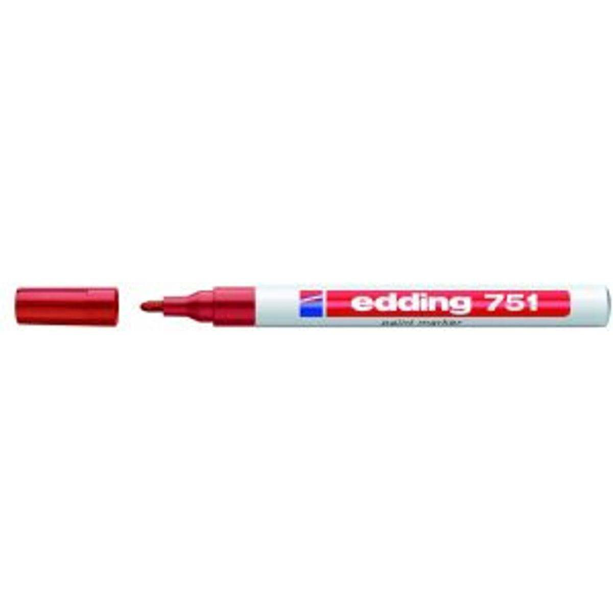 Paintmarker Edding 751 rød