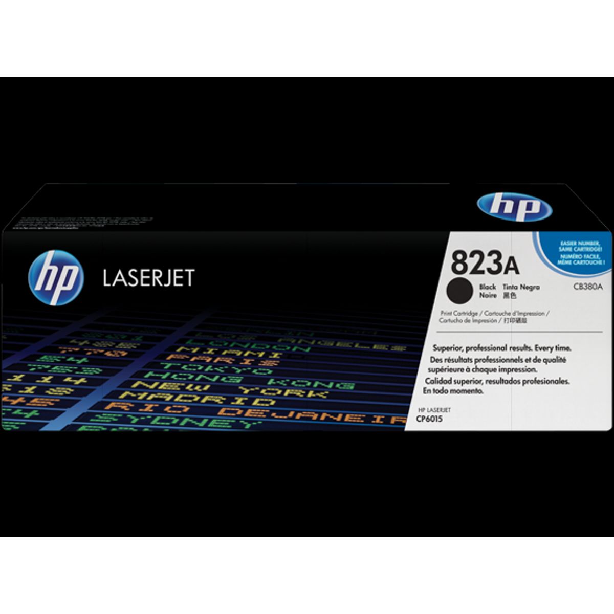 HP 823a Toner Cb380a Sort