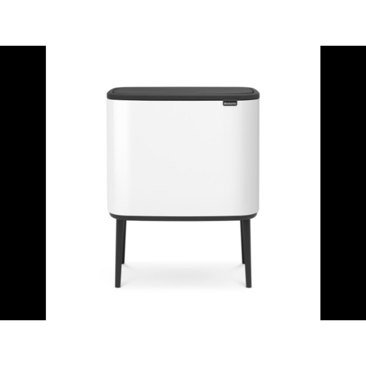 Brabantia Affaldsspand med låg | Bo Touch Bin | 11 + 23 Liter | Hvid