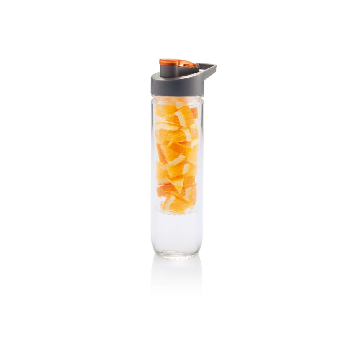 Vandflaske med Dispenser, Orange