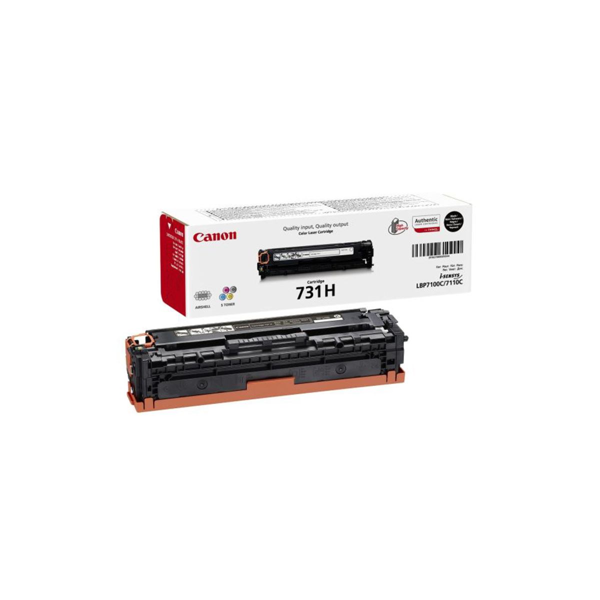 Canon Toner 731h Sort