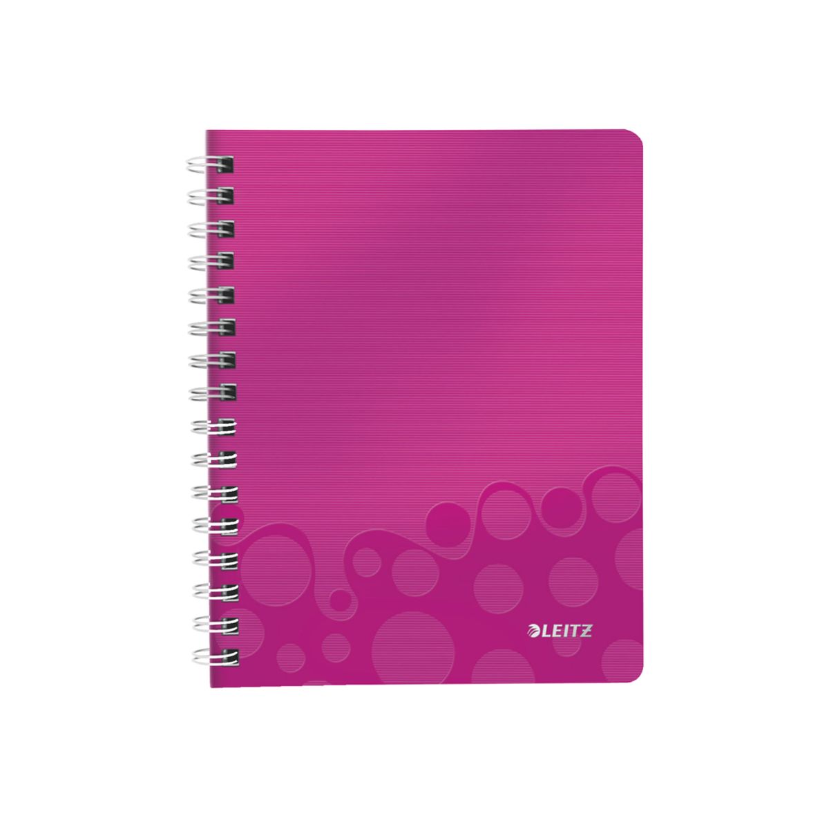 Notesbog A5 Linjeret Leitz Pink