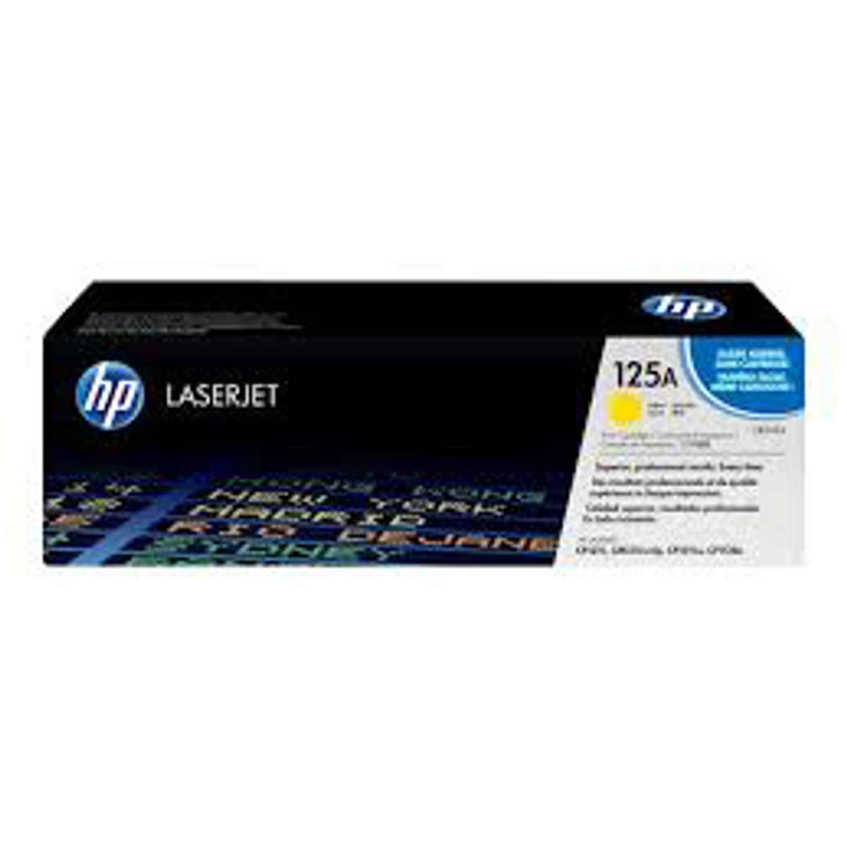 HP 125a Toner Cb542a gul