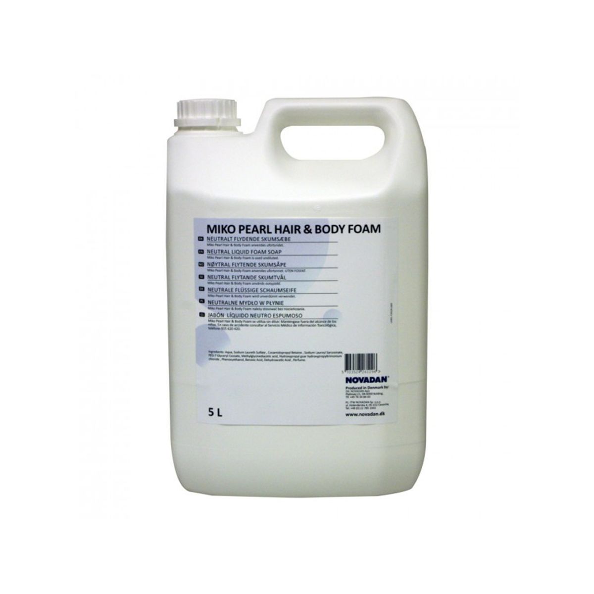 Shampoo Hair & Body Miko Pearl Foam 5 Liter