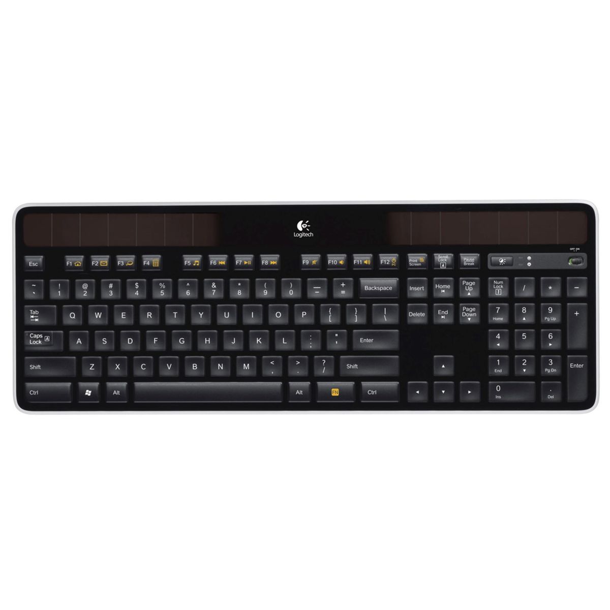 Tastatur Logitech K750 Trådløs Nordic