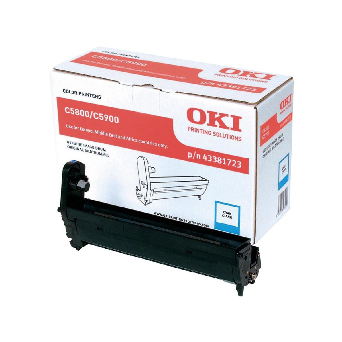 OKI Tromle C5800/5900 Cyan