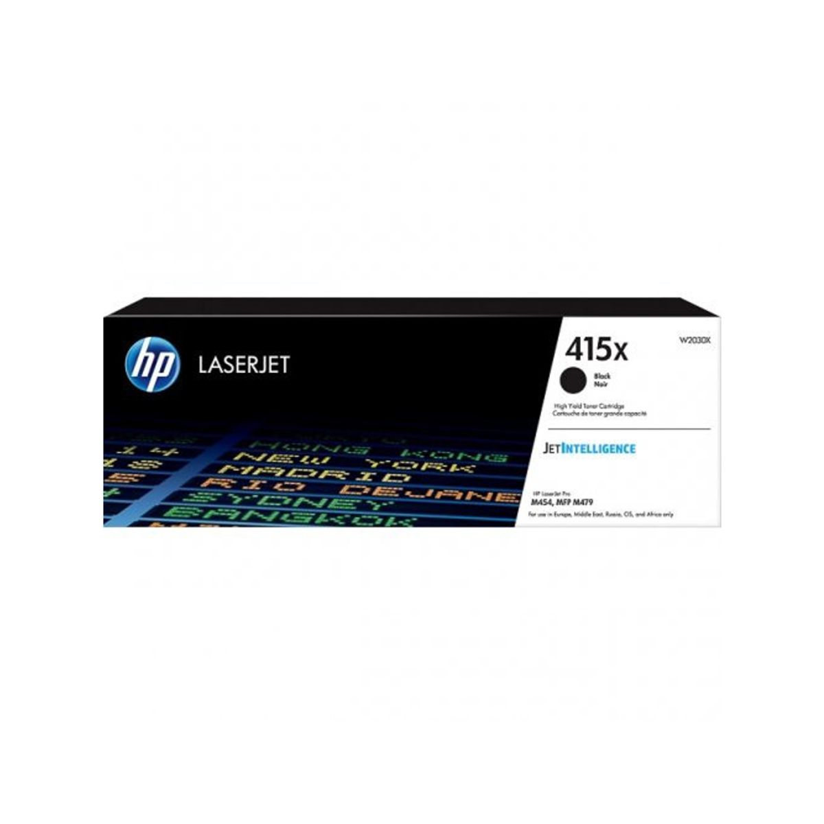 HP 415x Toner W2030x Sort