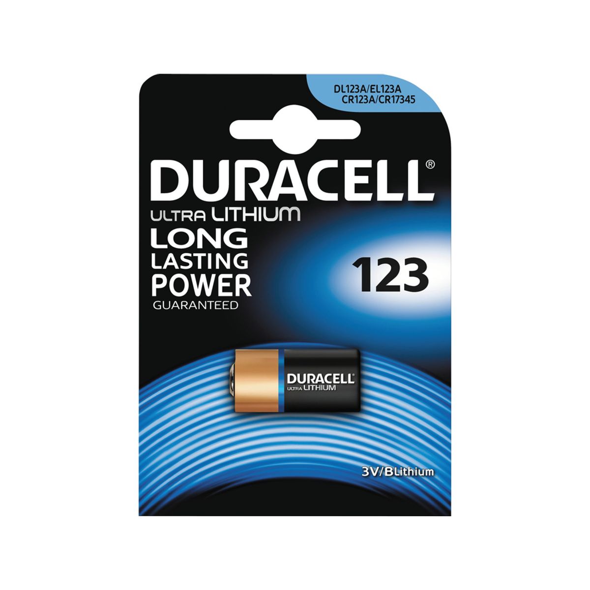 Batteri Duracell Photo Cr123a