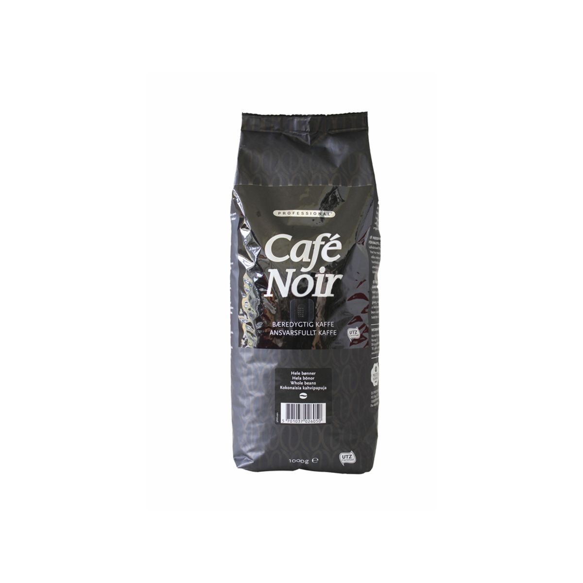 Kaffe Café Noir Hele Bønner 1 kg