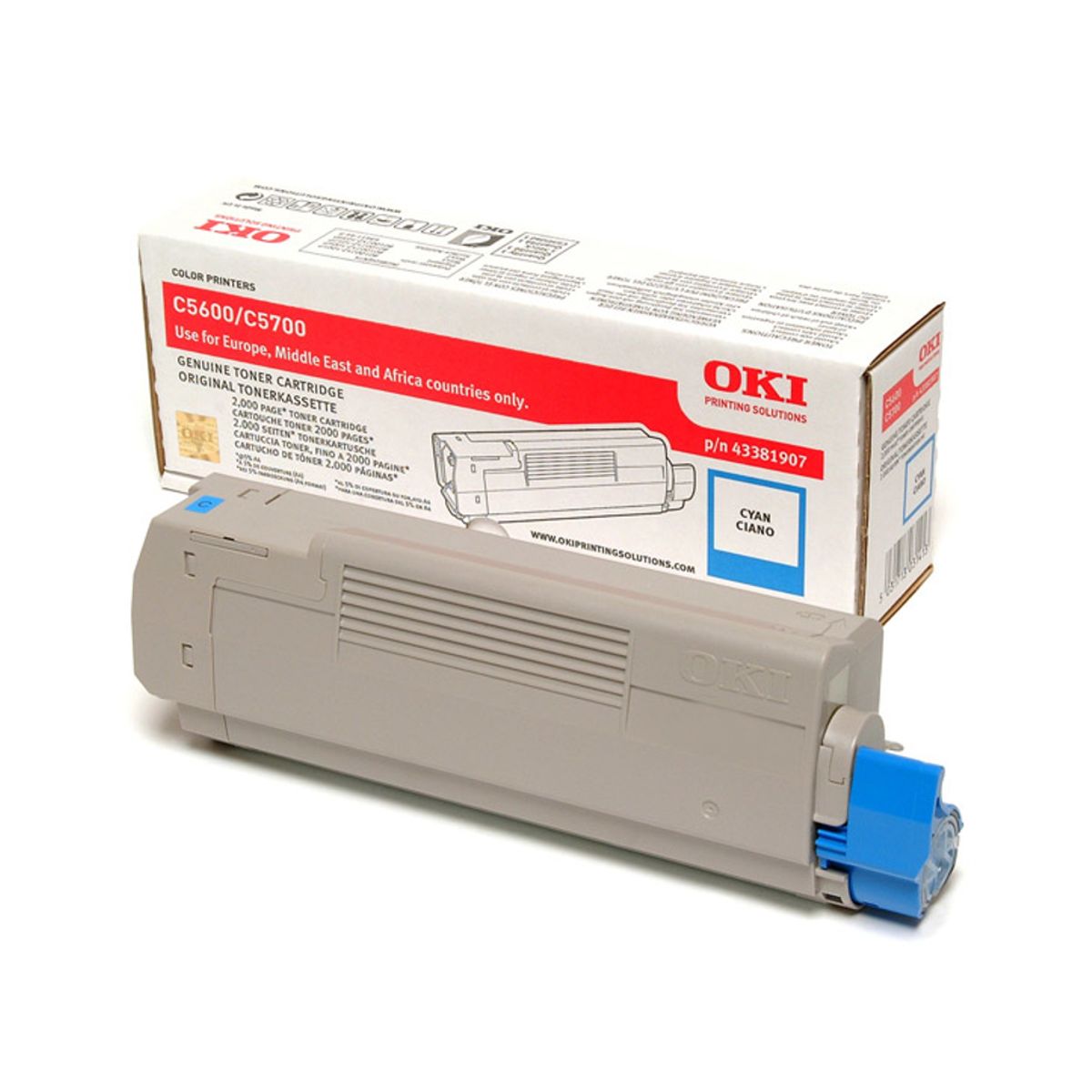 OKI Toner C5600/5700 Cyan