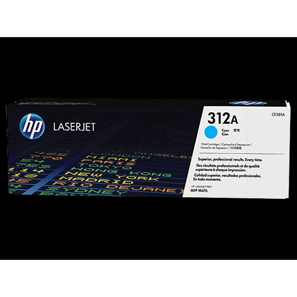 HP 312a Toner Cf381a Cyan