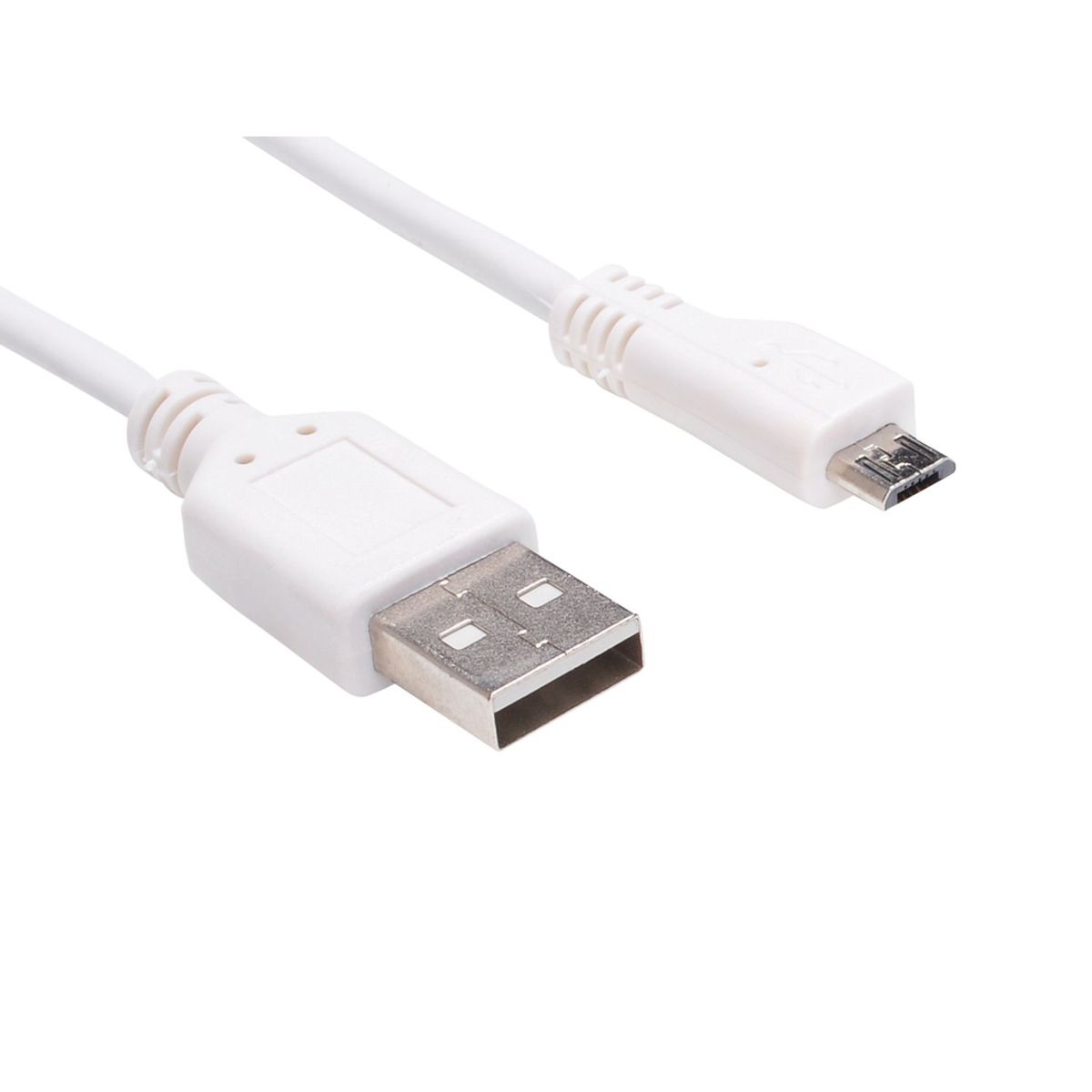 Kabel Usb til Usb Micro Hvid 1 Meter