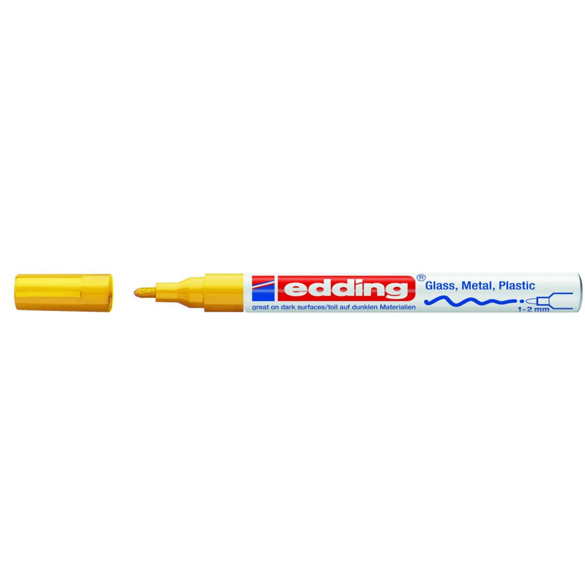 Paintmarker Edding 751 gul