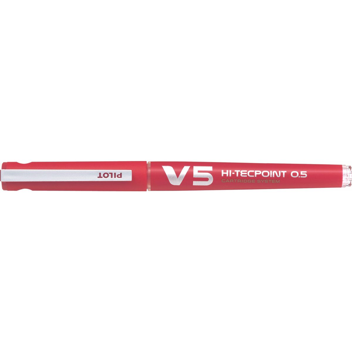 Pilot Hi-tecpoint V5 rød 10 stk