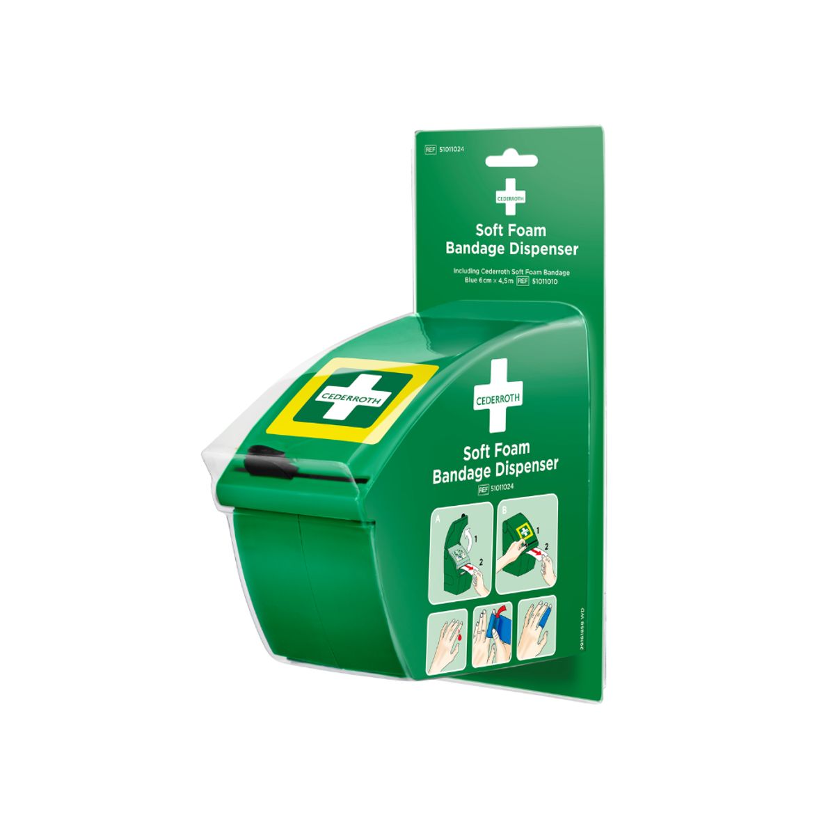 Dispenser til Bandage Soft Foam Cederroth