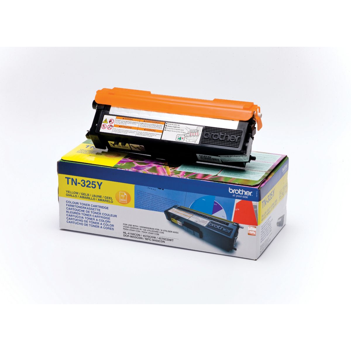 Brother Toner Tn-325y gul