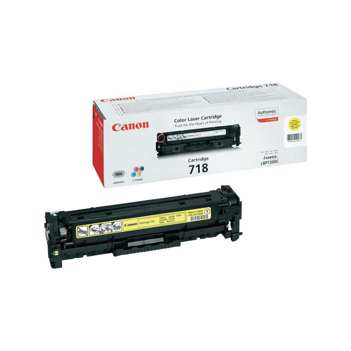 Canon Toner 718y Yellow