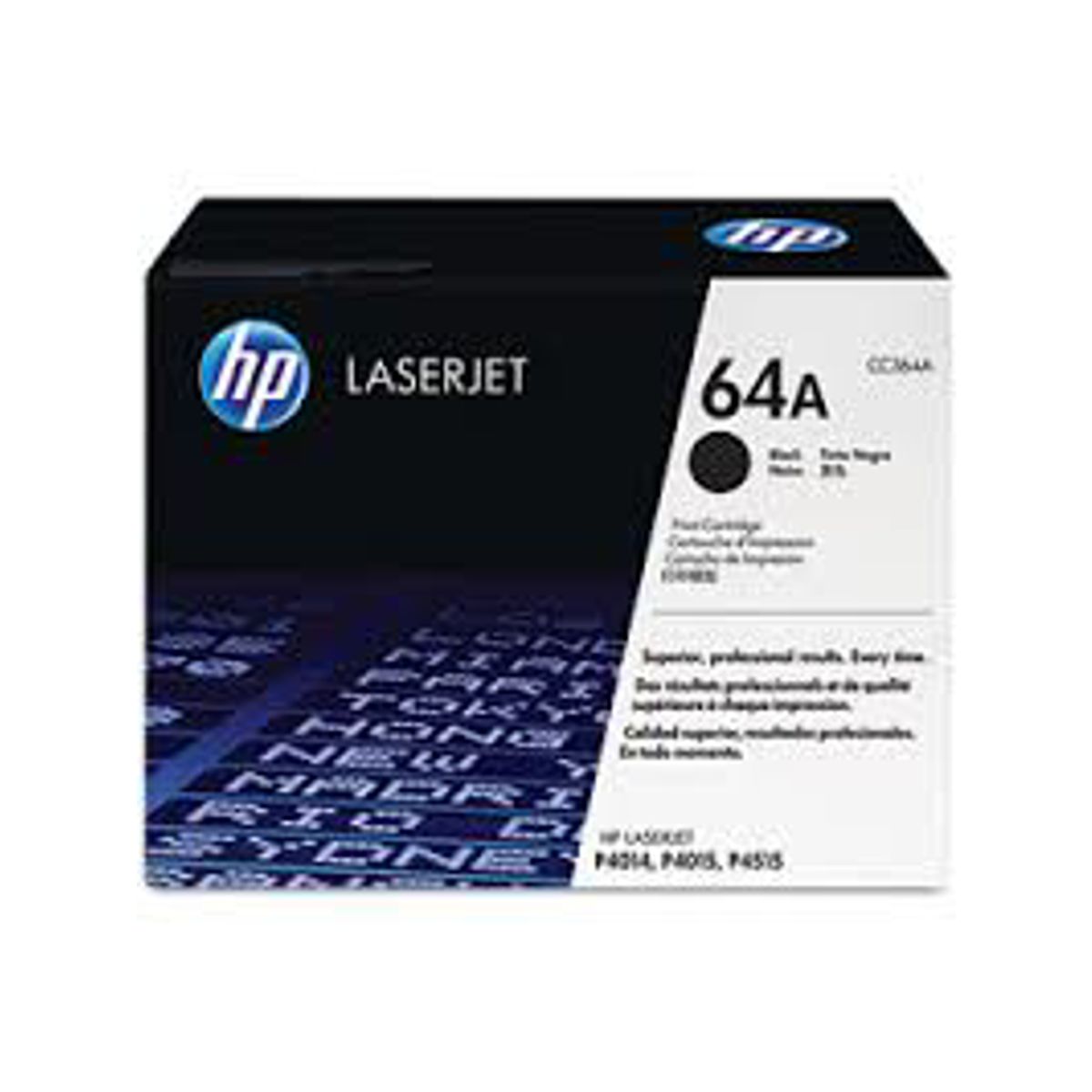 HP 64A Toner Cc364a Sort