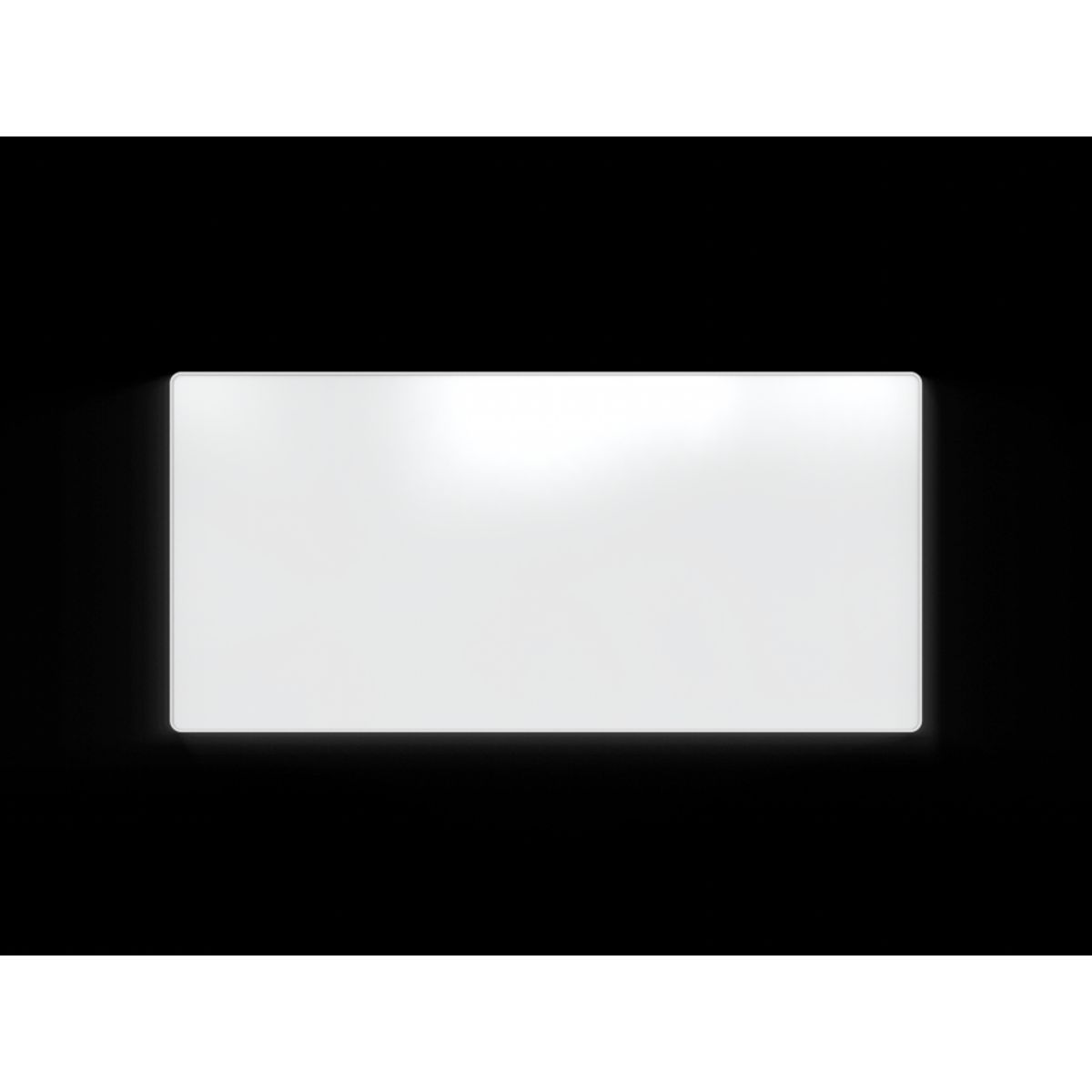 Lintex - Whiteboard - str. 2495 x 1195 mm - Hvid - Hvid Kantliste - Magnetisk