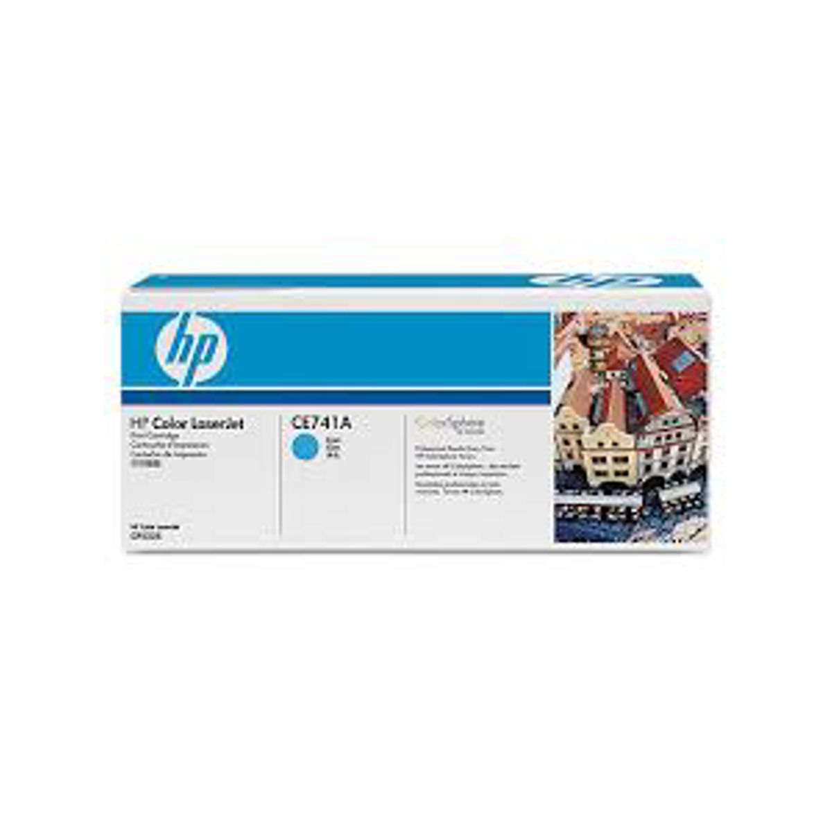 HP 307a Toner Ce741a Cyan