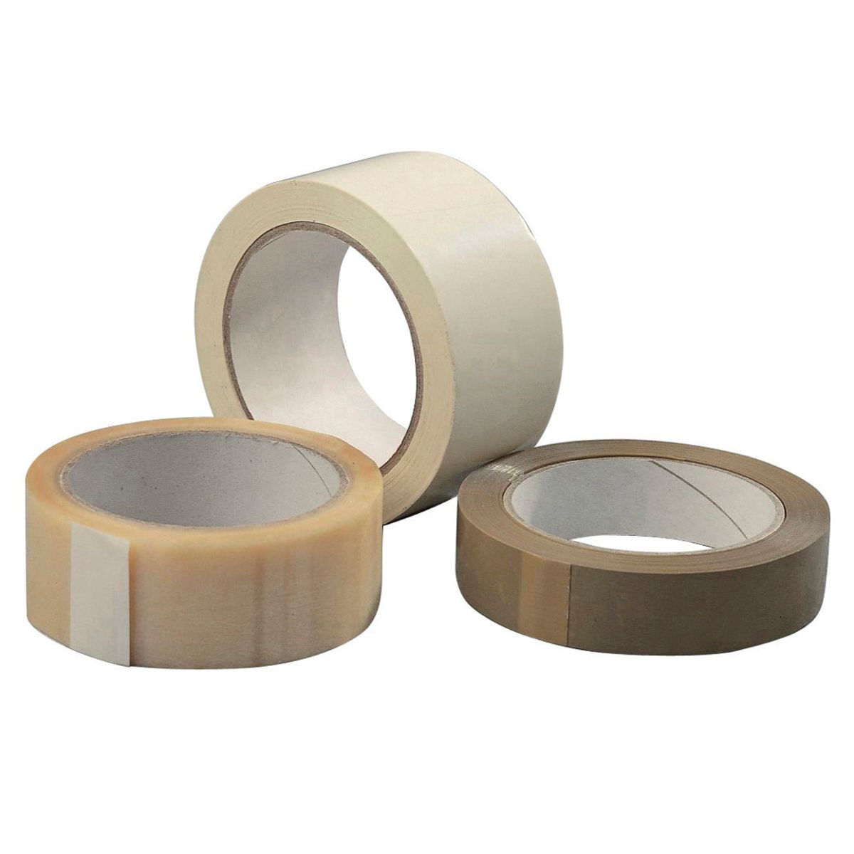 Pakketape Pvc Solvent 48 mm x 66 Meter Brun