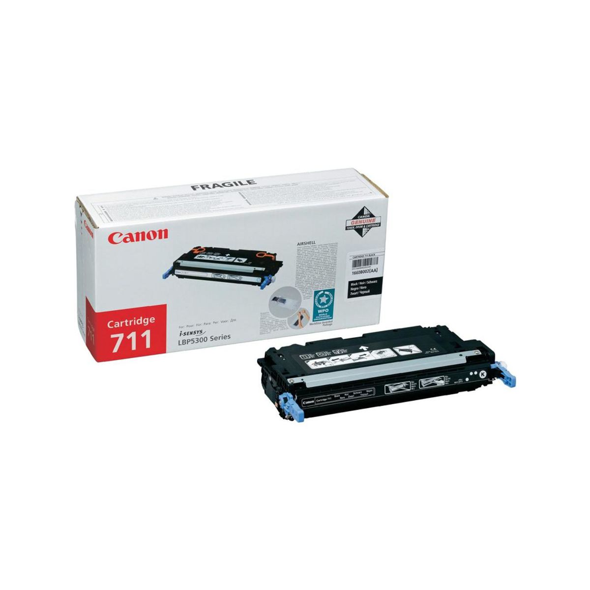 Canon Toner 711 Sort