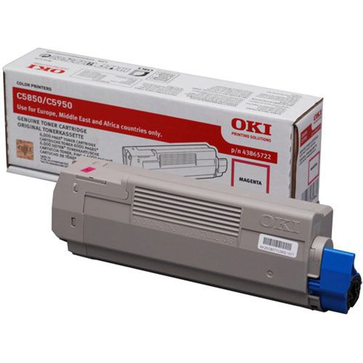 OKI Toner C5850/5950 Magenta