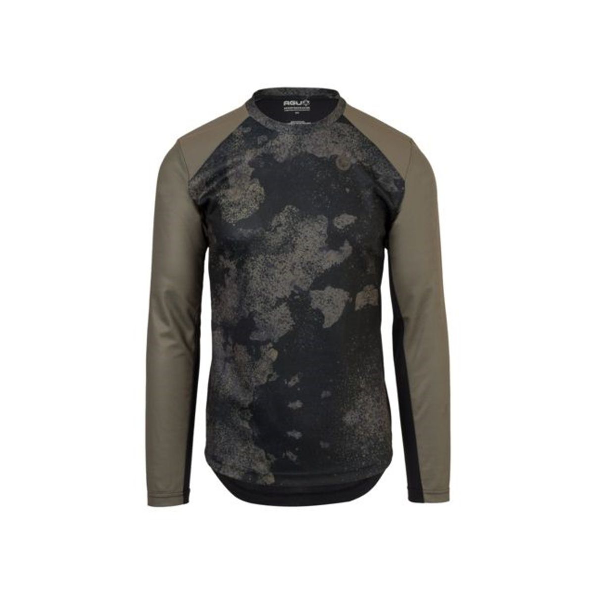 AGU - Cykeltrøje med lange ærmer - Loose fit - MTB - Army Grøn - Str. XL