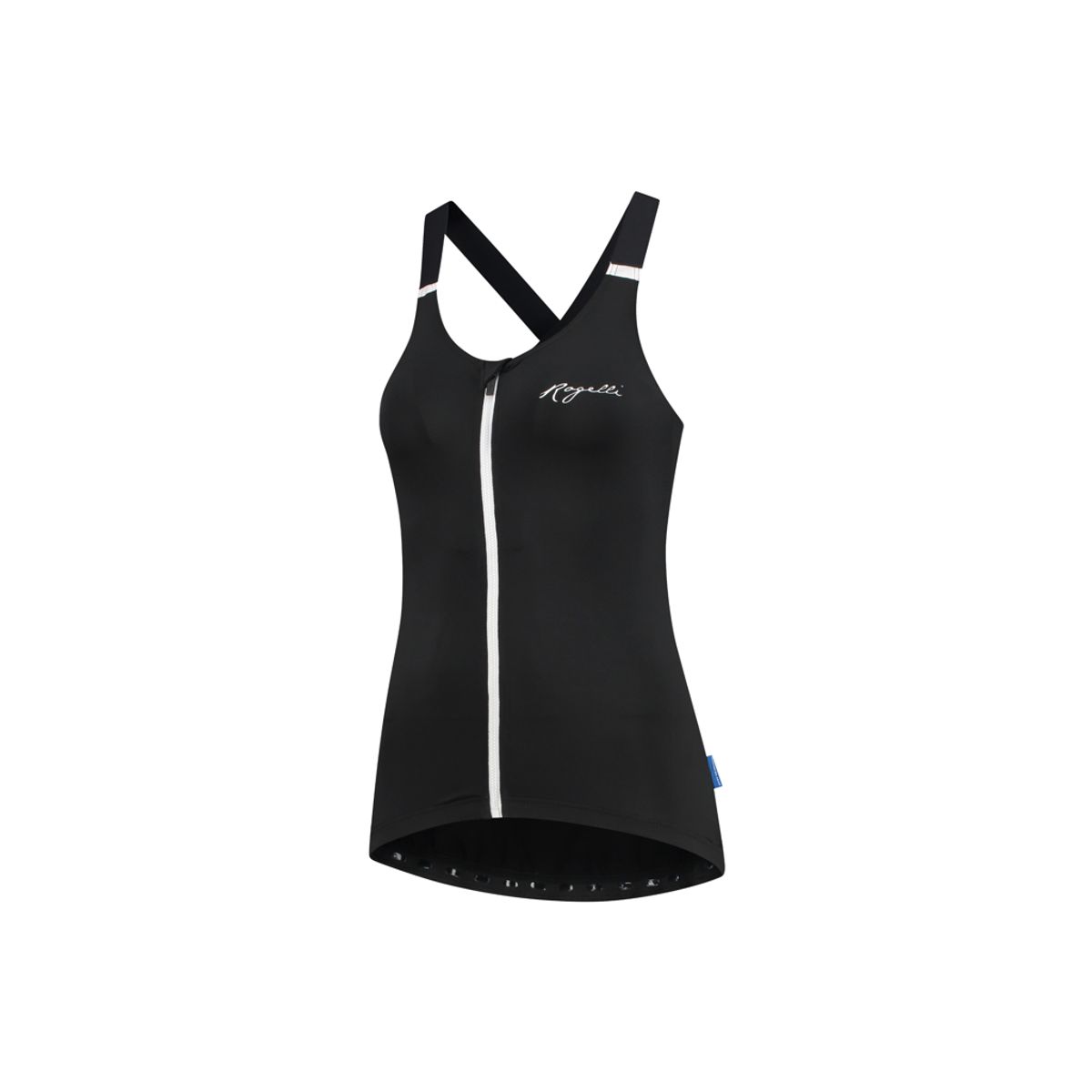 Rogelli Twist - Tank Top - Dame - Race Fit - Sort/Hvid - Str. S