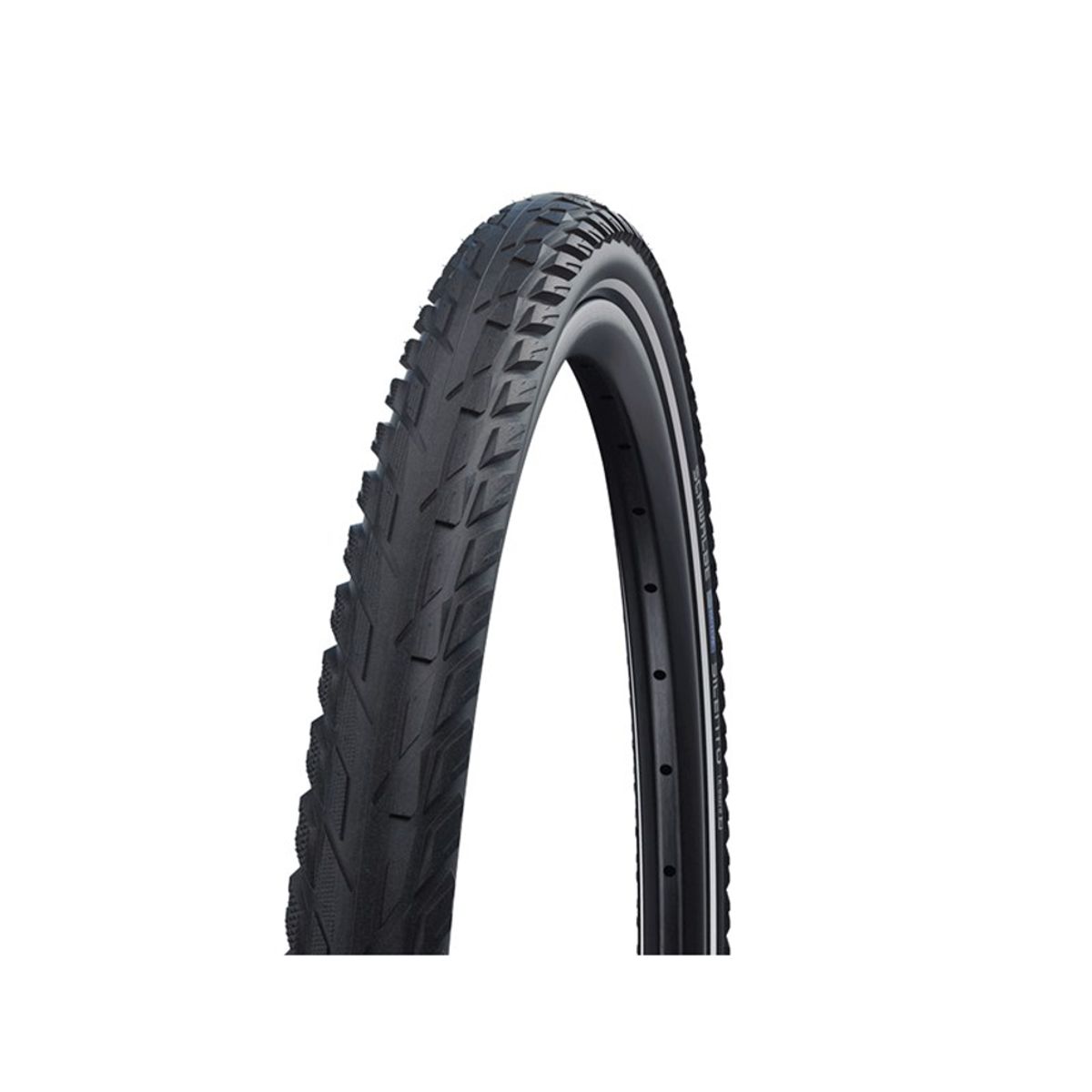 Schwalbe Silento - K-Guard Tråddæk - 26x1,75 (47-559) - Sort refleks