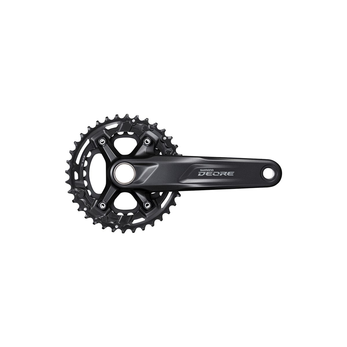 Shimano Deore - Kranksæt 2x10 gear - 26/36 tands - 170mm pedalarme - M4100-2