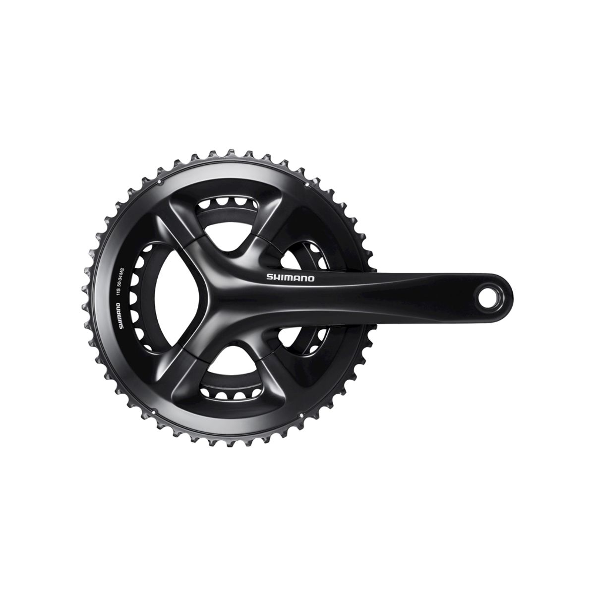 Shimano FC-RS510 - Kranksæt til 2 x 11 gear - 46-36 tands - 172,5mm pedalarme