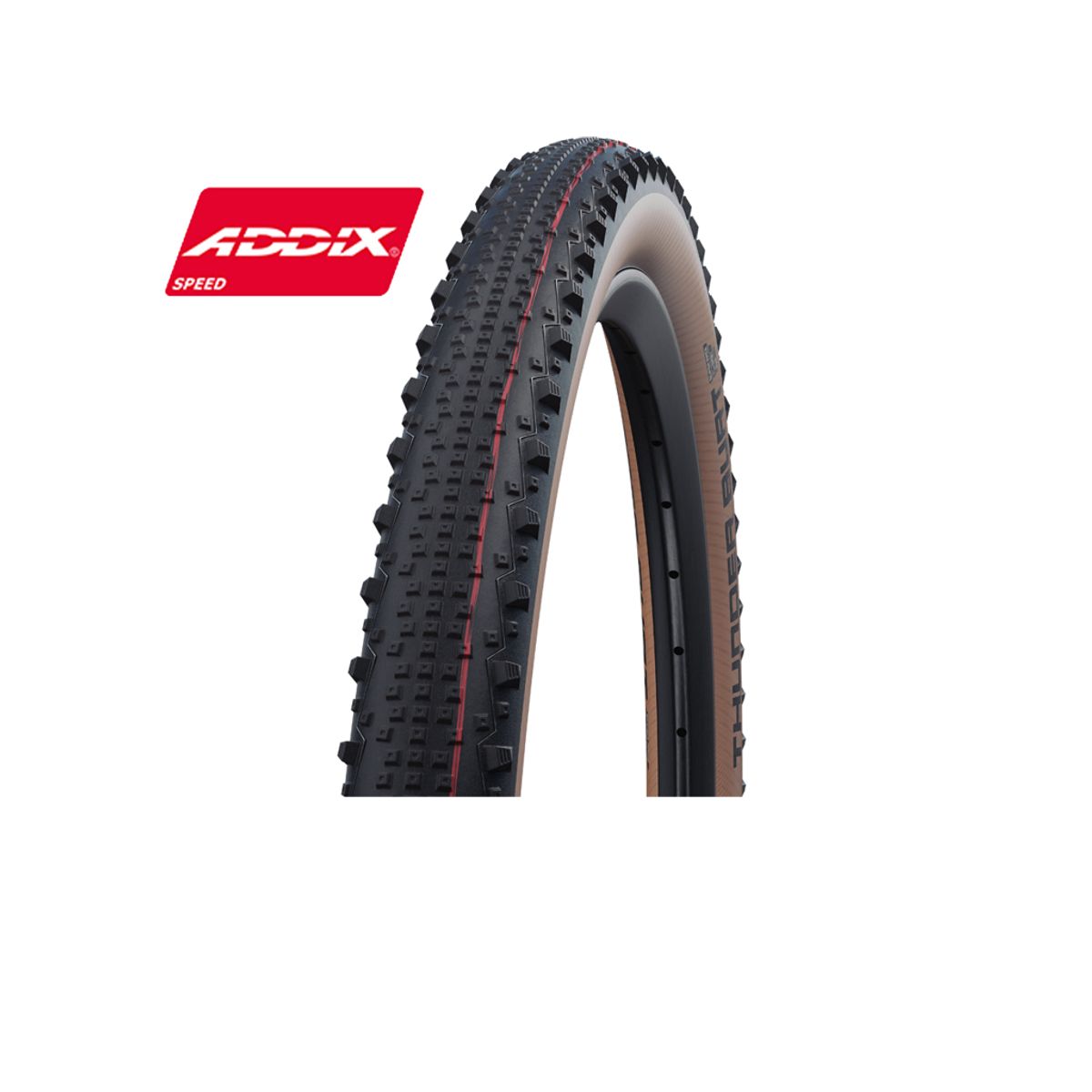 Schwalbe Thunder Burt - Evolution Line Speed TLE Foldedæk - 29x2,25 - Transparent skin