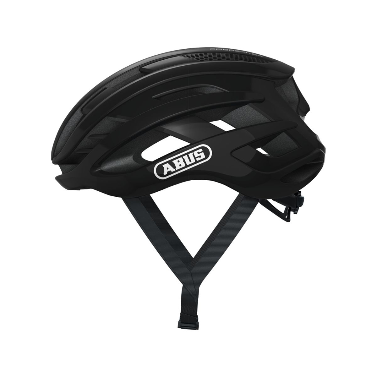 Abus AirBreaker - Cykelhjelm - Shiny black - Str. S