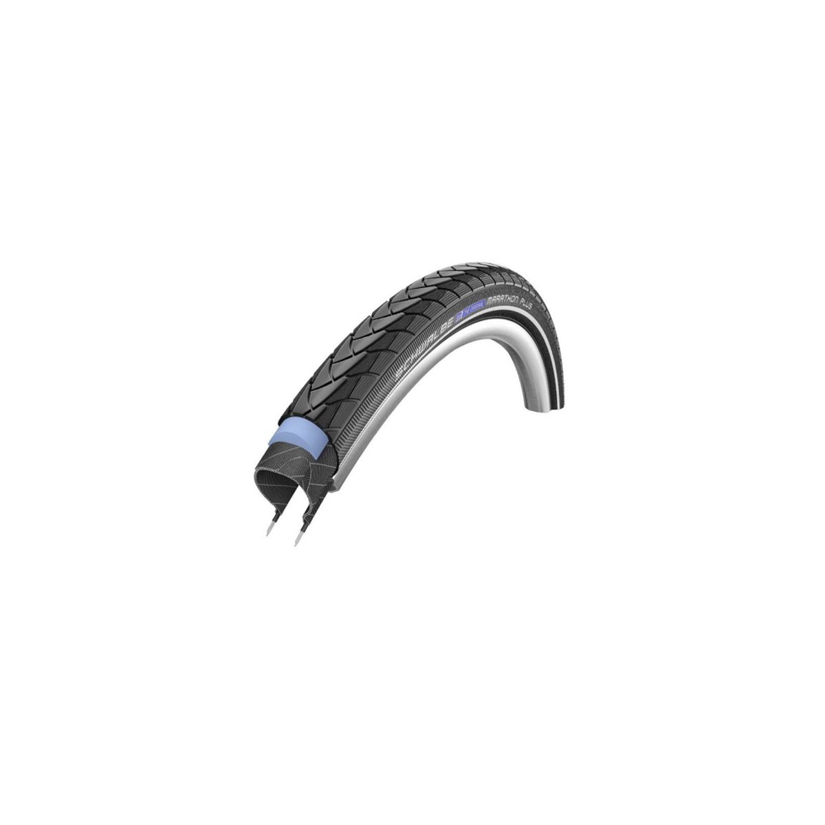 Schwalbe Marathon Plus - SmartGuard - Tråddæk - 26x1 5/8 (42-590) - Sort