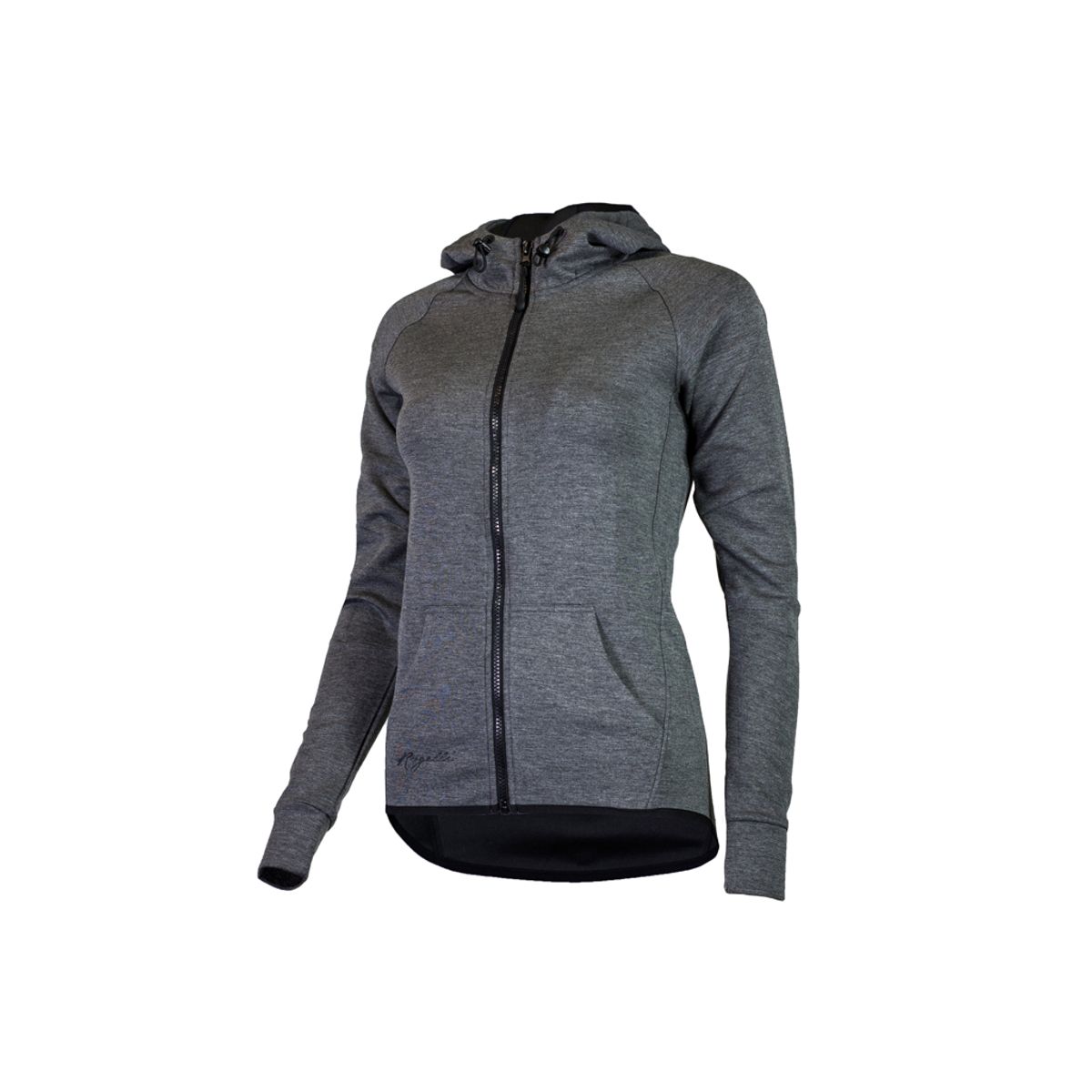 Rogelli Training - Sports hoodie - Dame - Carbon - Str. XS