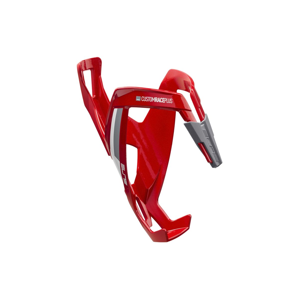 Elite Custom Race+ - Flaskeholder - Red Glossy White graphic