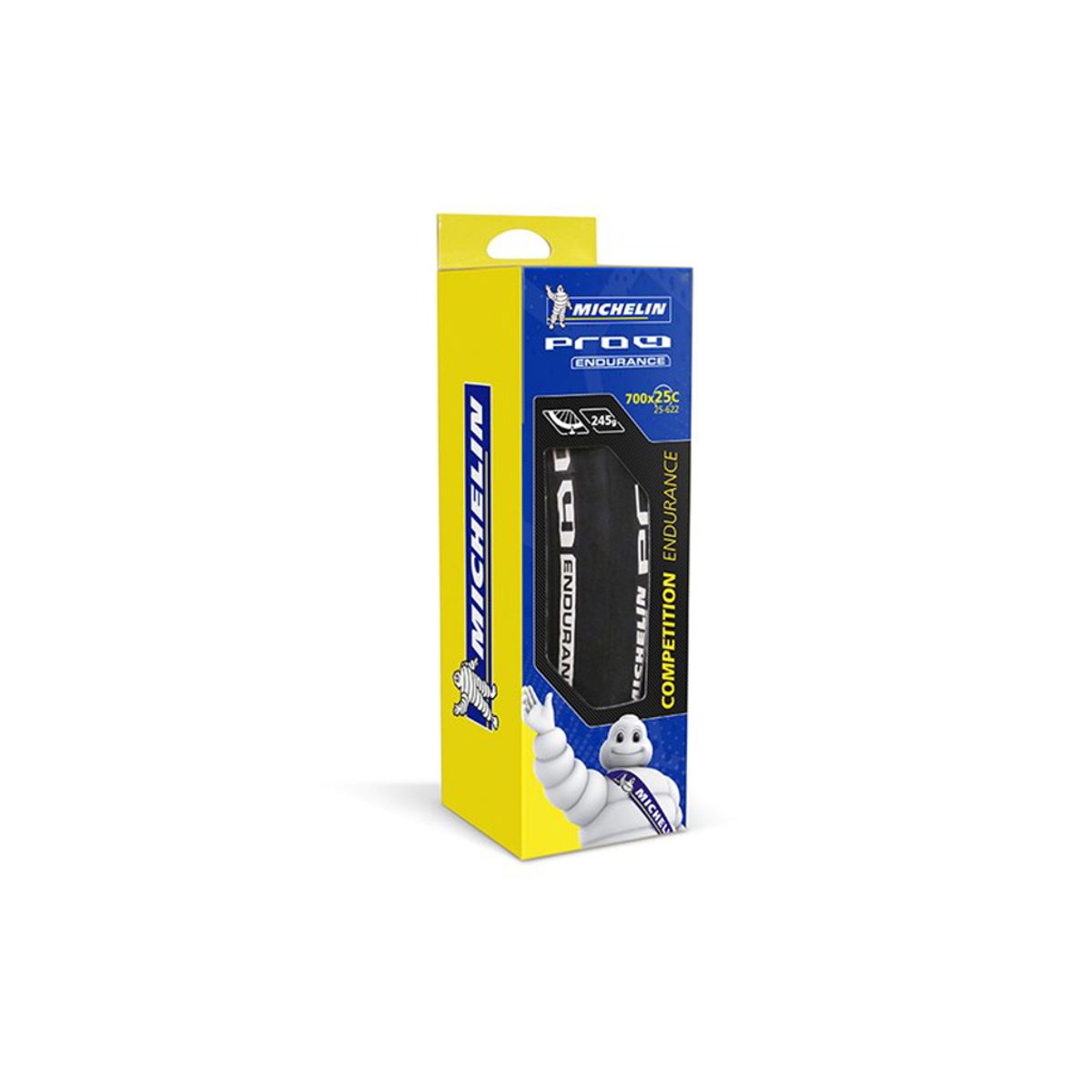 Michelin PRO4 Endurance - Road foldedæk - 700x25c (25-622) - Sort