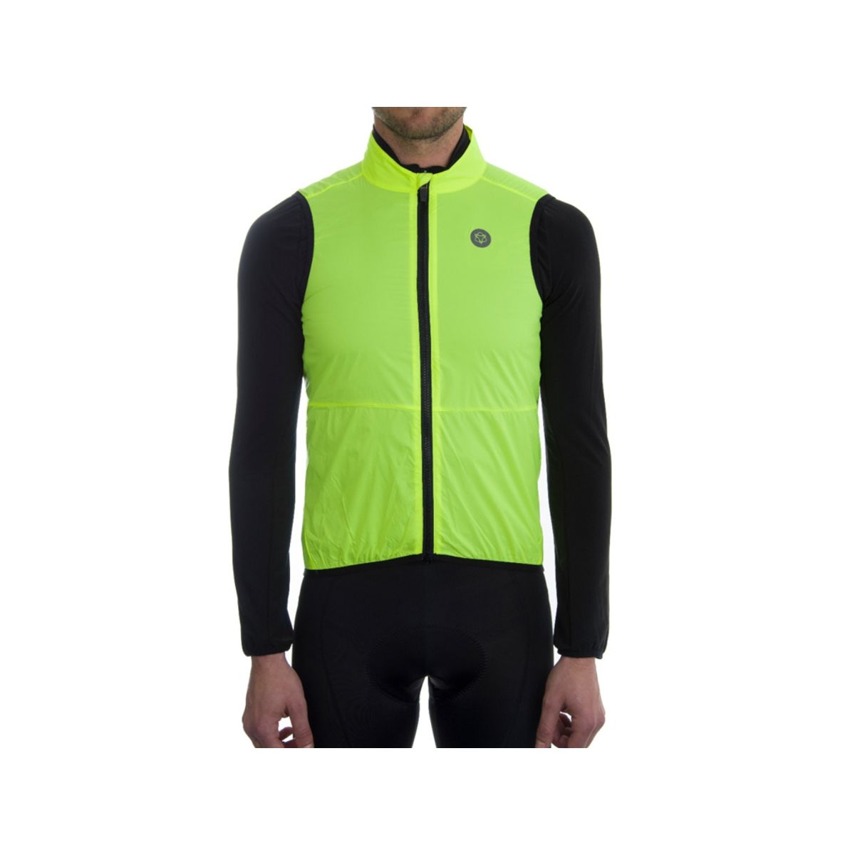 AGU - Cykelvest - Neon Gul - Str. M