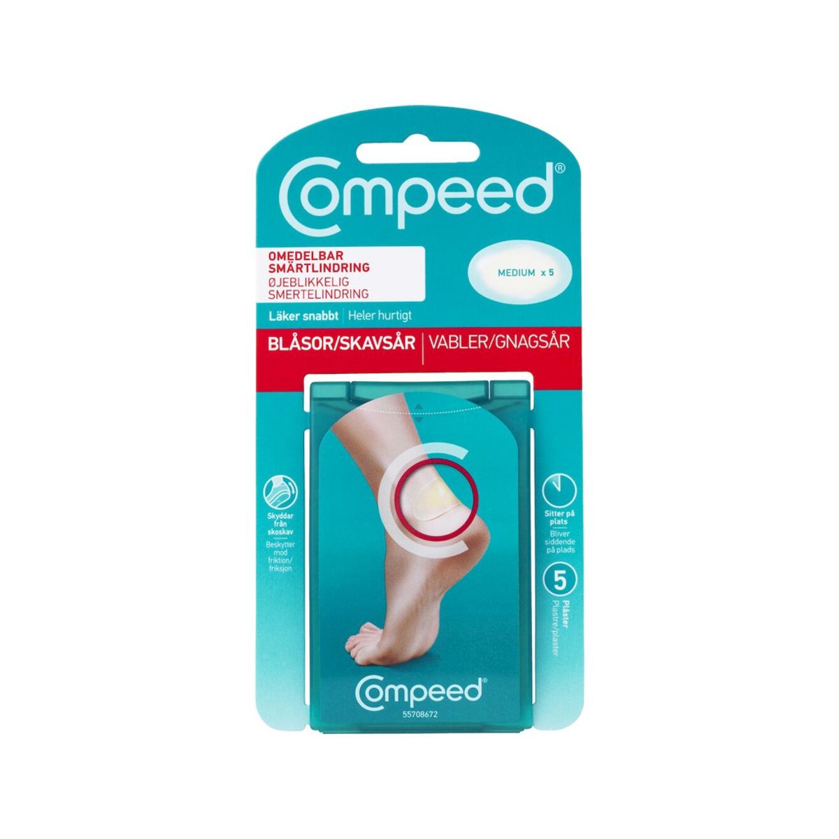 Compeed - Vabel Medium - 5 stk.